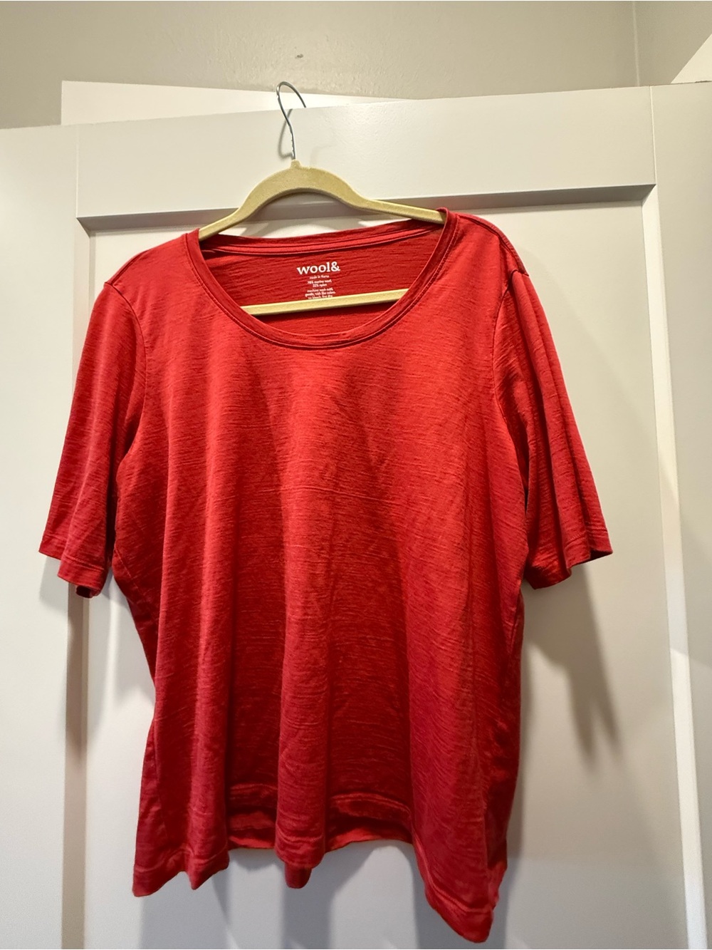 Wool& Celine in Coral Red